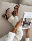 Sandalen « CLAUDIA » ZWART