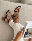 Sandalen « CLAUDIA » ZWART