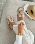 Mules « SABRINA » TAUPE