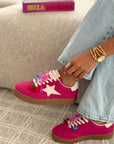 Sneakers « ESTELLE » FUCSHIA