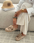 Mules « SABRINA » TAUPE