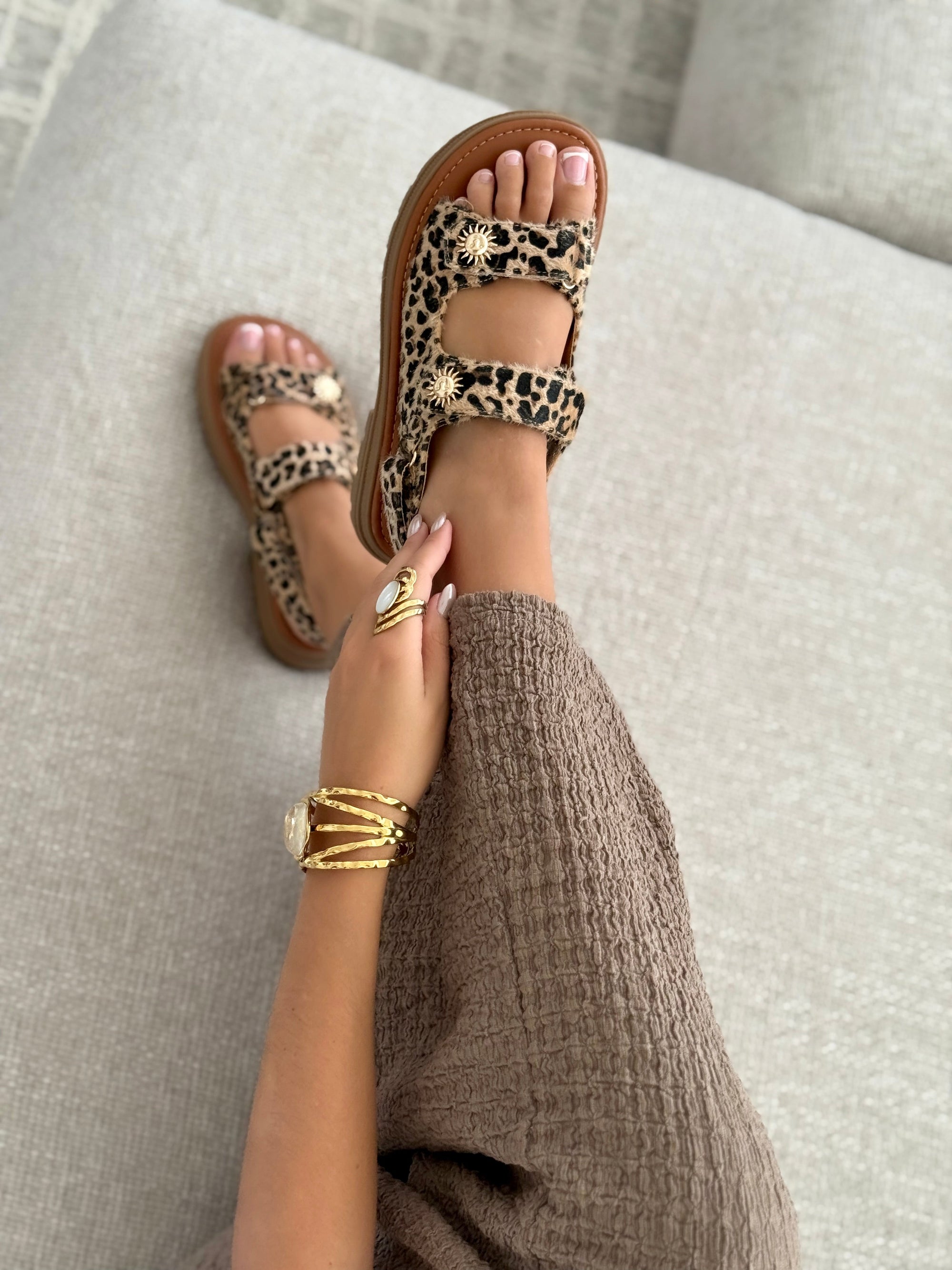 Sandalen « MARJORIE » LEOPARD