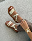 Sandalen « FAUVE » Goud