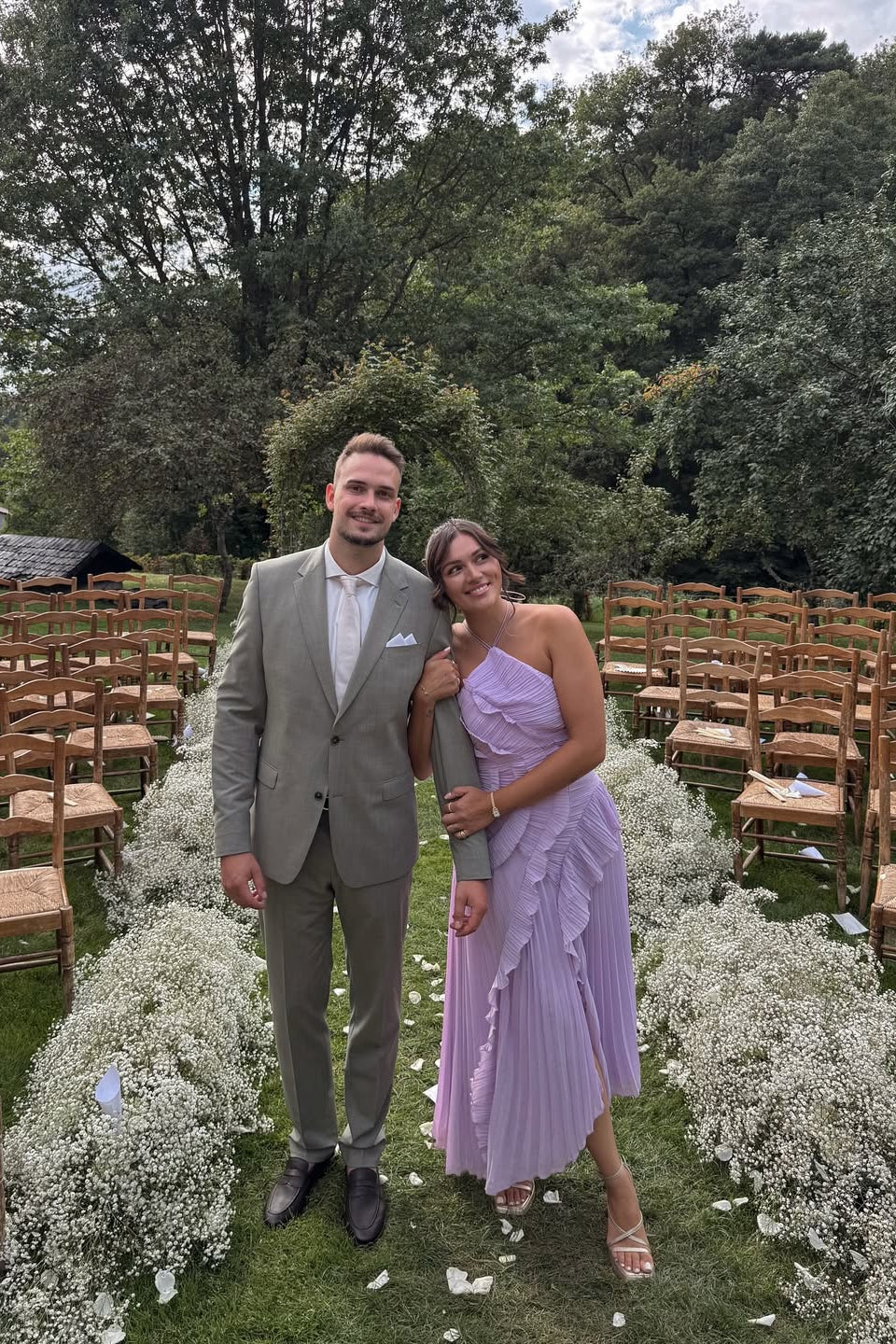 ELISIA | Maxi Jurk Elegant met Volants - BEPERKTE EDITIE