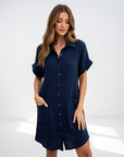 Béatrice™ — Elegante en gemakkelijk te dragen chemise jurk