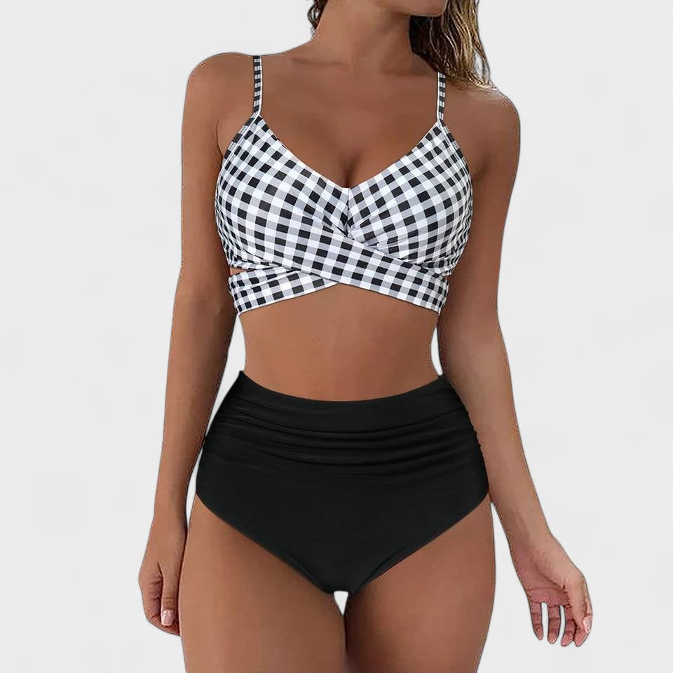 Marta - Hoge Taille Bikini Stijl Zomer