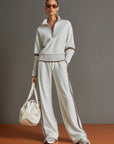 Marieke – Comfortabel set met brede pijpen