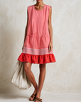 Mary-Lou – Tuniekjurk met Rucheszoom