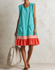 Mary-Lou – Tuniekjurk met Rucheszoom