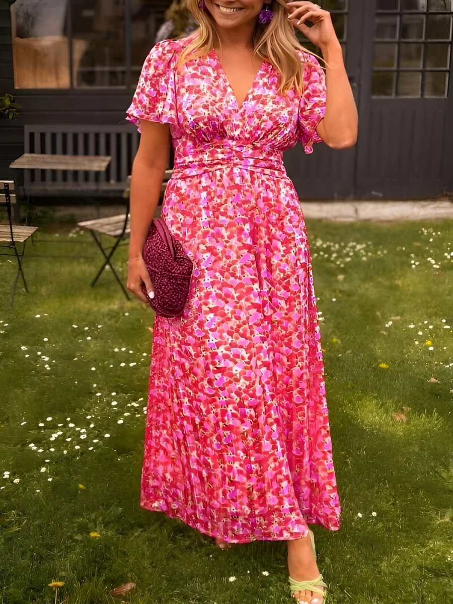 By Esmee - Stijlvolle en comfortabele bloemenjurk