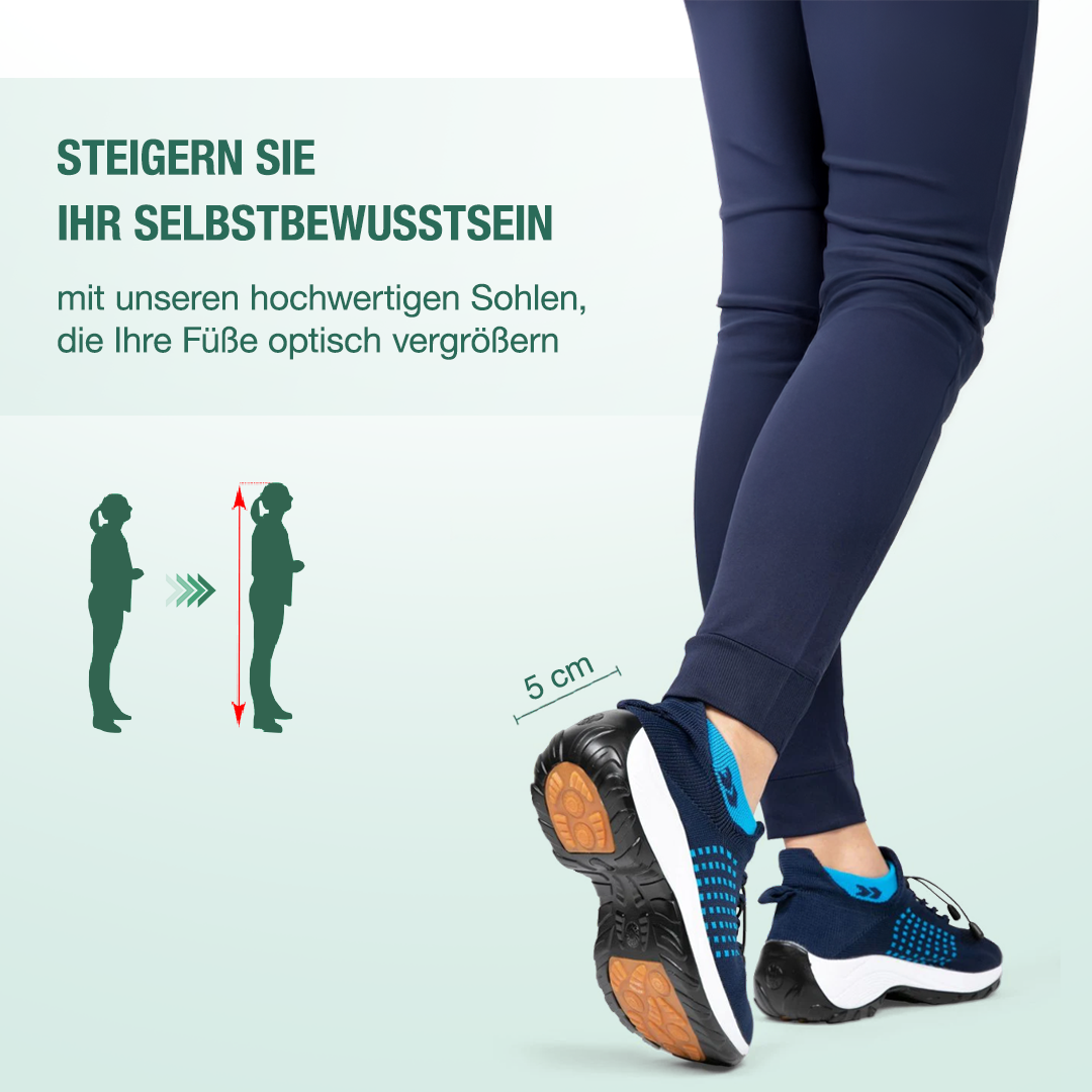 Ambulo Komfortschoenen Breiselstof - Blauw Marineblauw