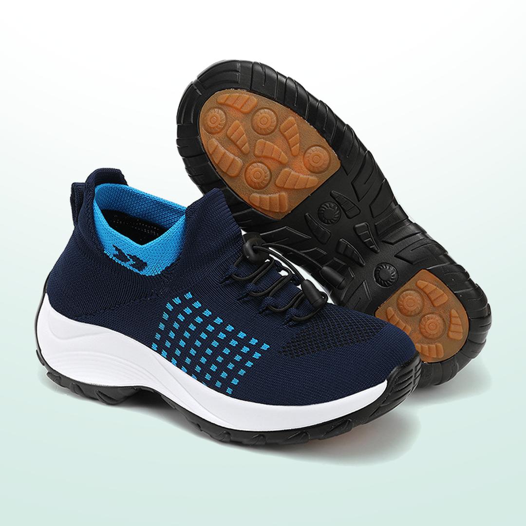 Ambulo Komfortschoenen Breiselstof - Blauw Marineblauw