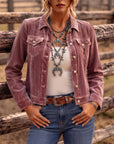 Hedda | Boho Vintage Fluwelen Jas