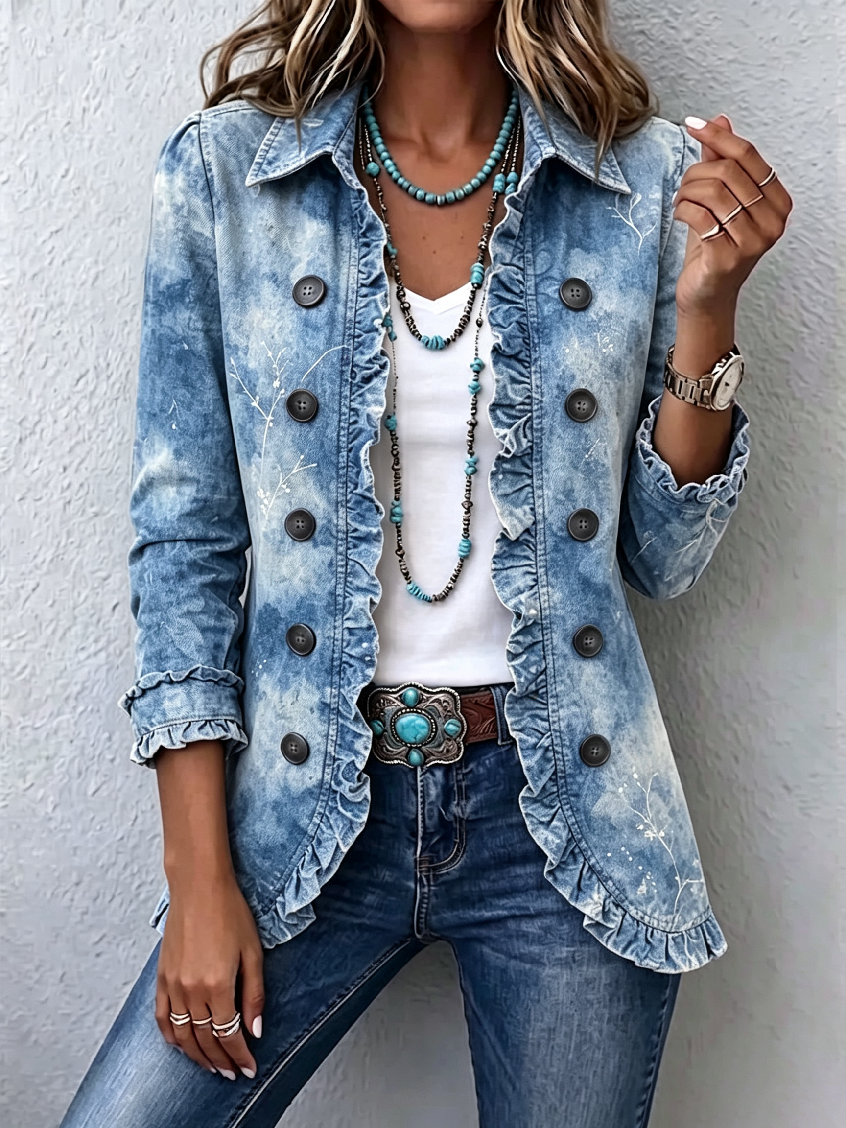 Jemison™ | Vintage Botanische Jas