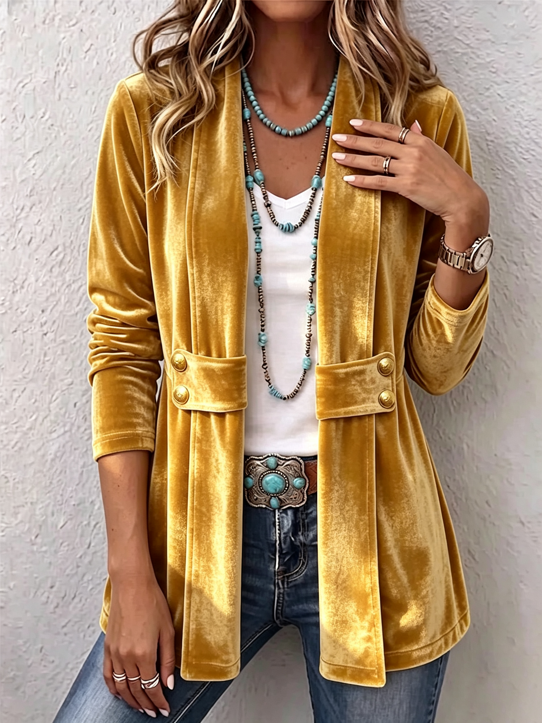 Holliwell™ | Vintage Jas met Revers
