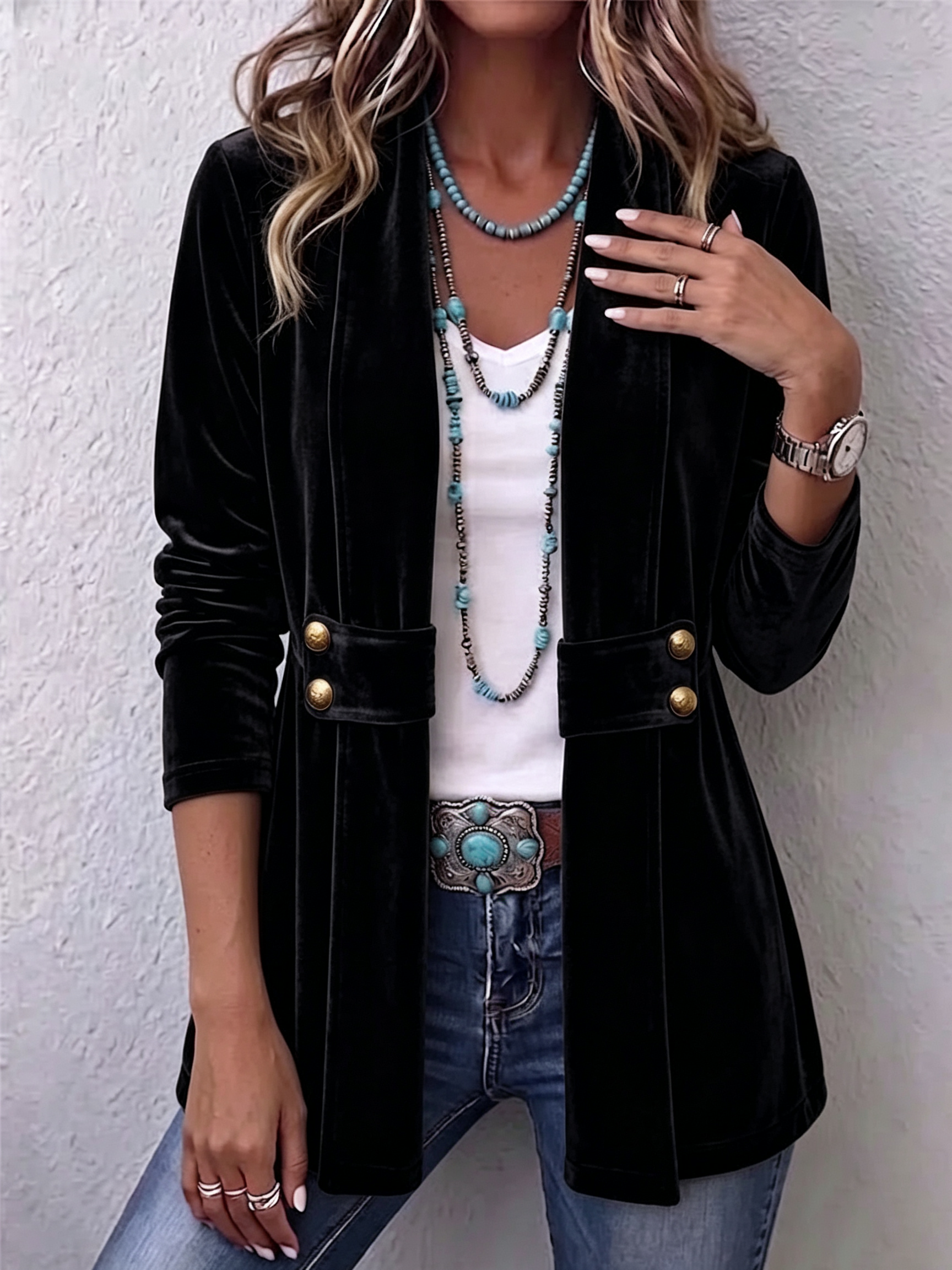 Holliwell™ | Vintage Jas met Revers
