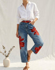 Emma | Elegante Loose fit spijkerbroek