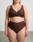 Anne | Flatterende Overslag Bikini met Ondersteunende Cups