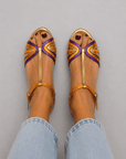 Viviana | Sandalen in mediterrane kleuren