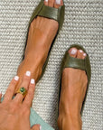 Adelina | Gouden sandalen, comfortabel en elegant
