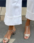 Alegre | Gouden sandalen: elegantie voor elke dag