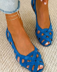 Caterina | Gevlochten orthopedische sandalen