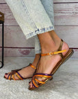 Viviana | Sandalen in mediterrane kleuren