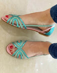 Eleonora | Gouden sandalen