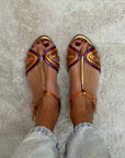 Viviana | Sandalen in mediterrane kleuren