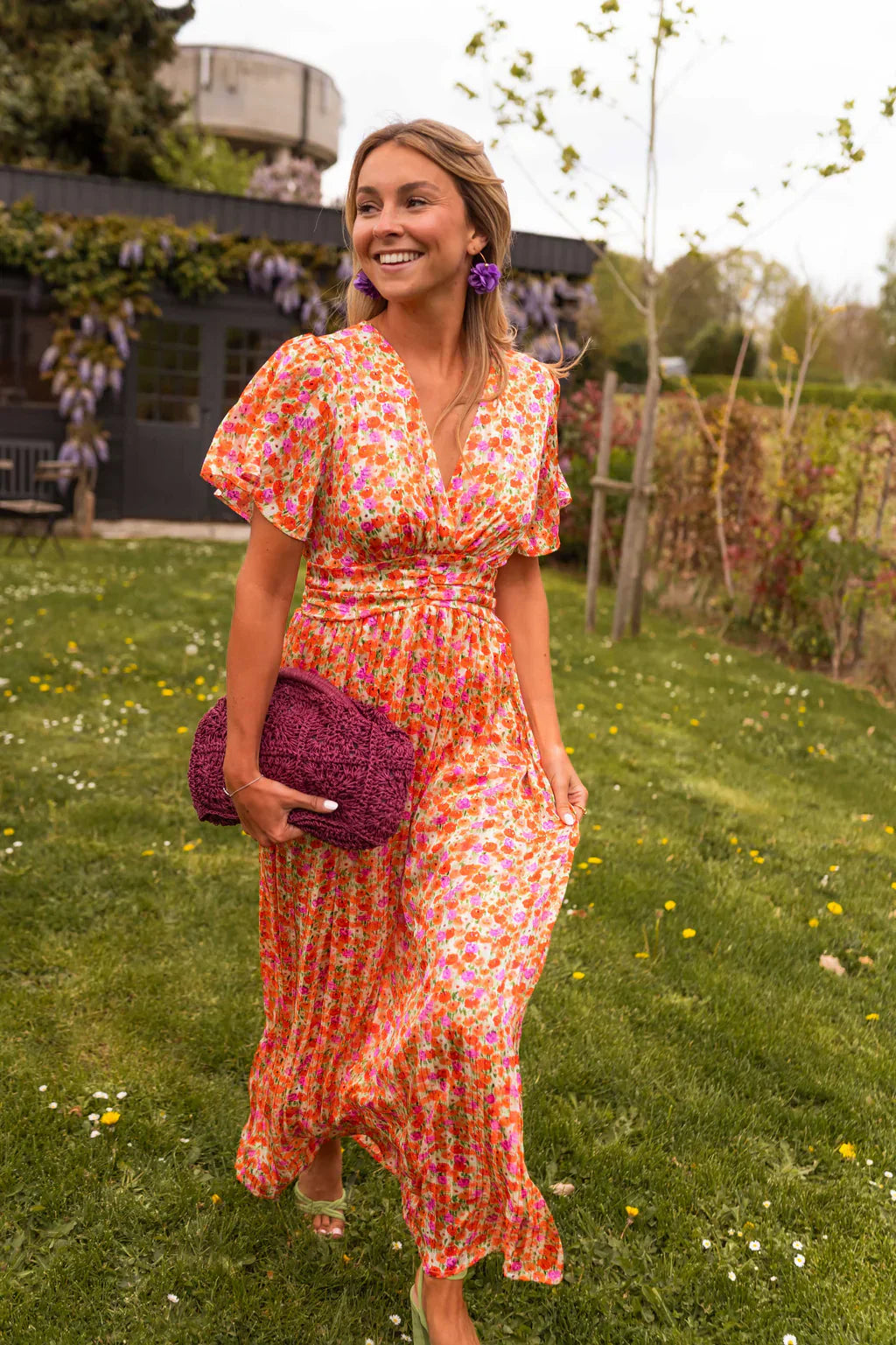 By Esmee - Stijlvolle en comfortabele bloemenjurk