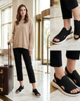Rozemarijn | Ademende Sandalen met comfortabele zool
