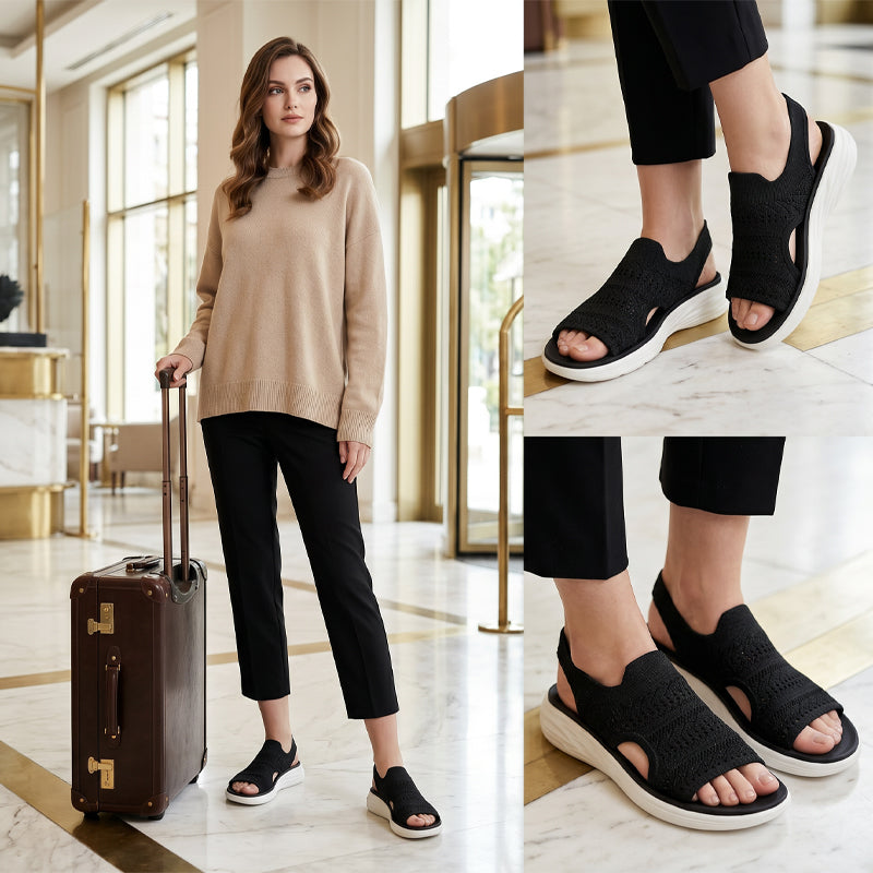 Rozemarijn | Ademende Sandalen met comfortabele zool