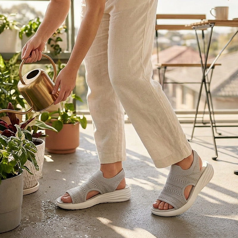 Rozemarijn | Ademende Sandalen met comfortabele zool