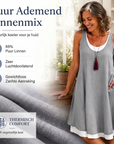 Nien | Tweedelige Comfortabele Jurk