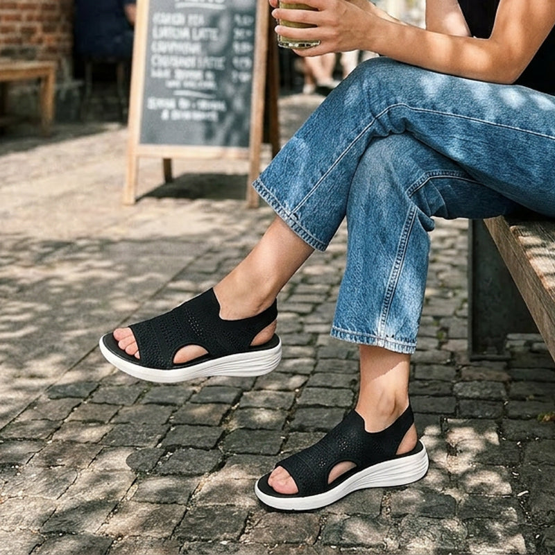 Rozemarijn | Ademende Sandalen met comfortabele zool