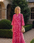 Marielle | Midi-jurk met Knopen