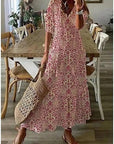 LUNA | EFFORTLESS BOHO MIDI JURK