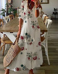 LUNA | EFFORTLESS BOHO MIDI JURK