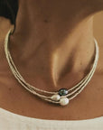 Barokparel Gelaagde Ketting