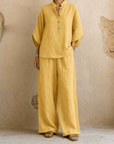 Malin | Tweedelige Set met Wijde broek